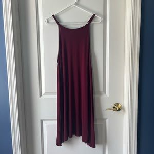 Old Navy maroon dress, large